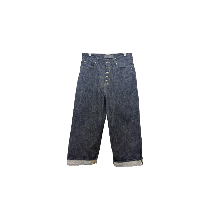 No Faith Baggy raw Jeans