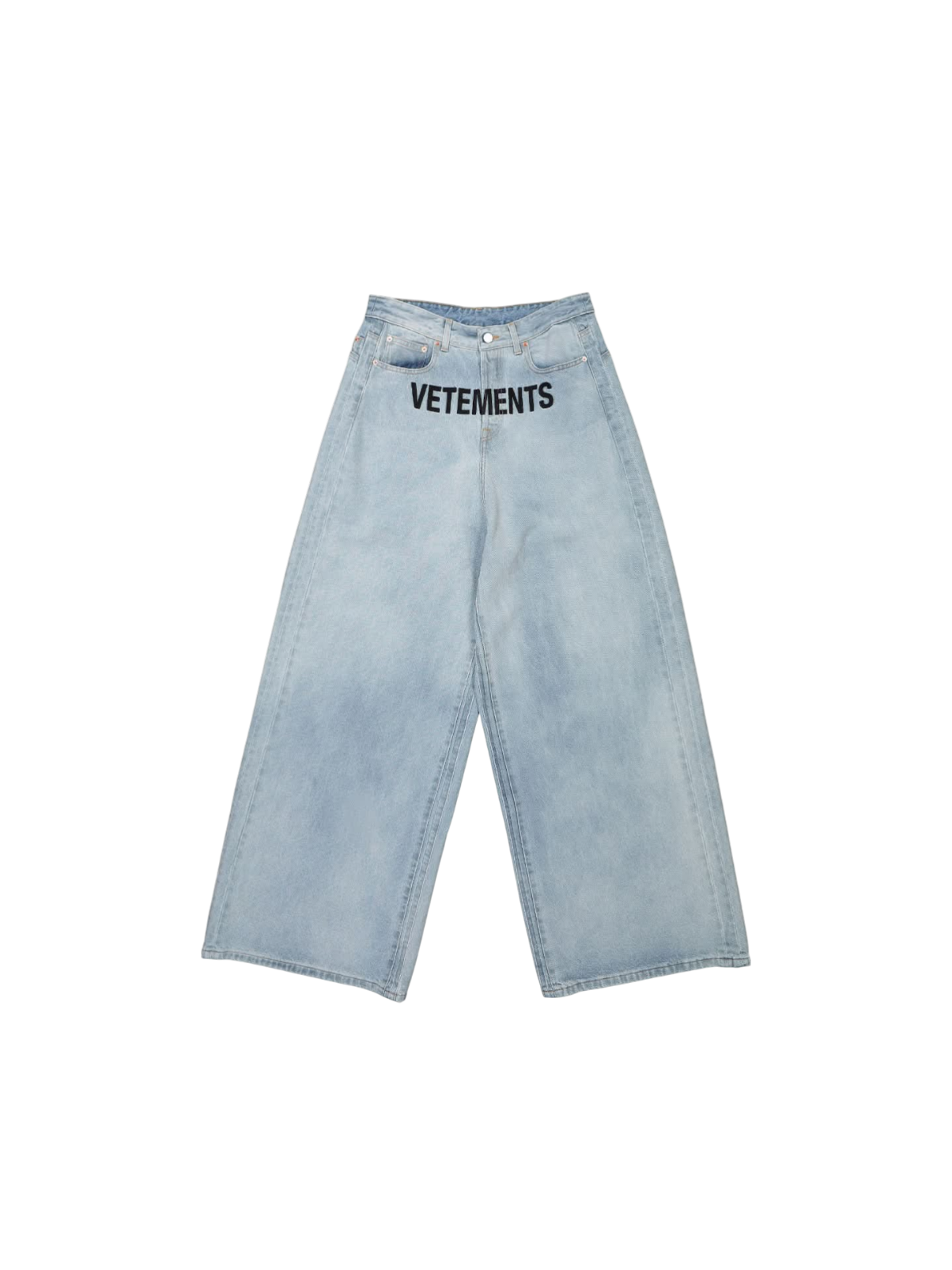 Vetements Logo Jeans